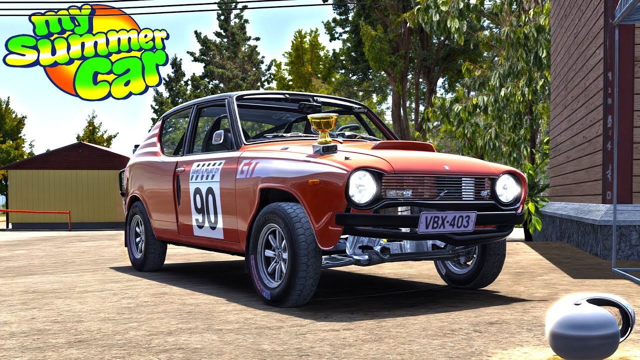 Finalizei o RALLY com o carro TODO TORTO! - My Summer Car NOVA ERA #60