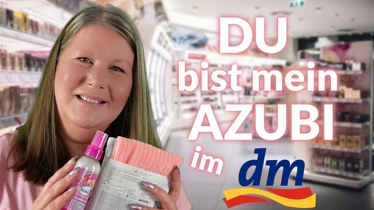 ASMR DU bist mein AZUBI im dm Roleplay︱ bedienen, Kasse, Bestellung machen ︱Deutsch German