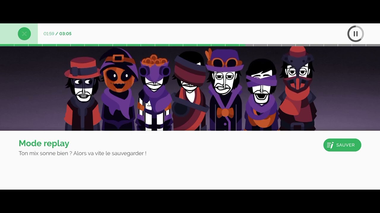 Halogène evadar incredibox (mod)