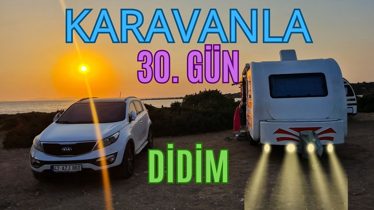 “Didim’de Karavanla Yaşam & Uzaktan Çalışma | Kamp Hayatı Deneyimi”