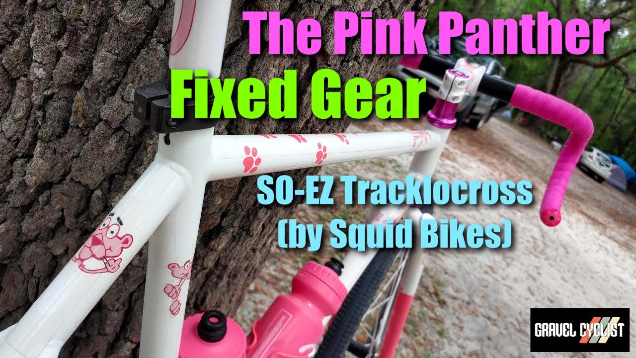 Squid Bikes SO-EZ Tracklocross: «Розовая пантера» с фиксированной передачей! — квадроцикл для сме...
