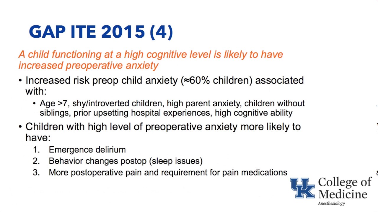 Gaps in Knowledge 2015 - Dr. Schell