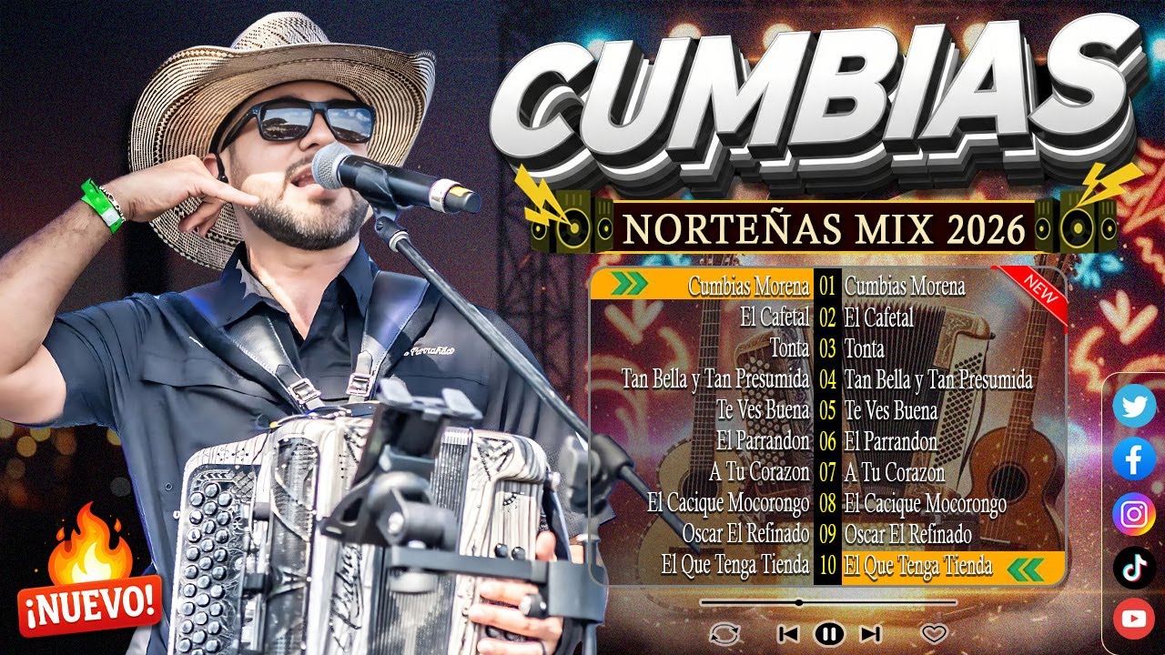 Cumbias Norteñas Para Bailar 💃 25 Grandes Éxitos Cumbias Mix | Cumbias Mix 2026
