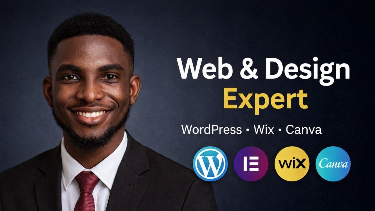 Elementor & WordPress Specialist Portfolio Video | Wix Sites + Presentation Design