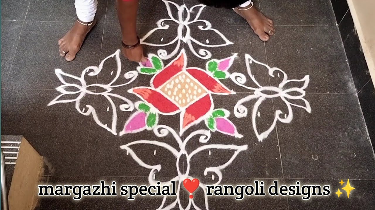 #day15 margazhi ❤️ rangoli video's #priyasdailyrangoli #1millionviews #margazhispecialrangolidesign