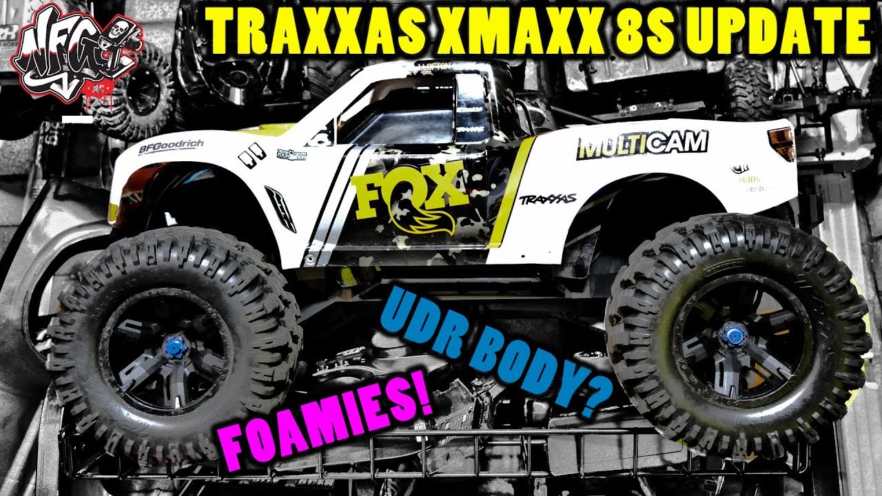 TRAXXAS XMAXX 8S UPDATE - MAX5, GPM Parts, UDR Body?, Foam Tires.......