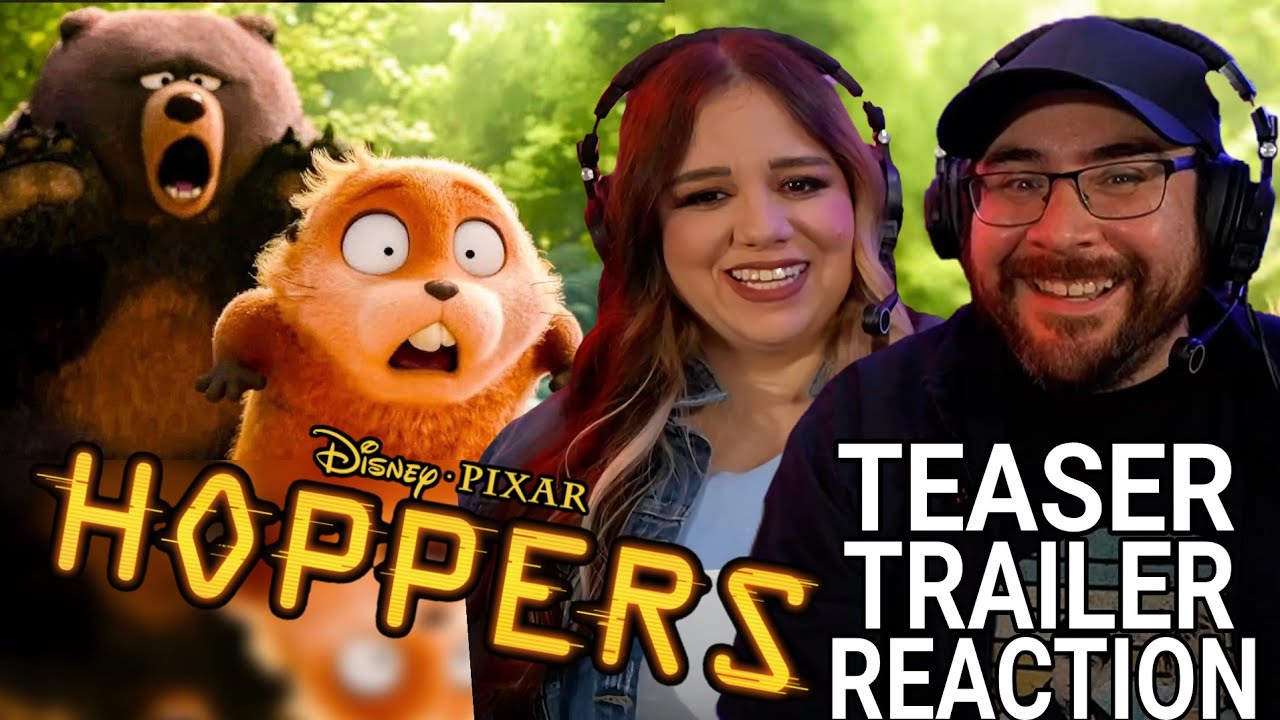 Реакция тизер-трейлера «ХОППЕРС» | Pixar | Disney