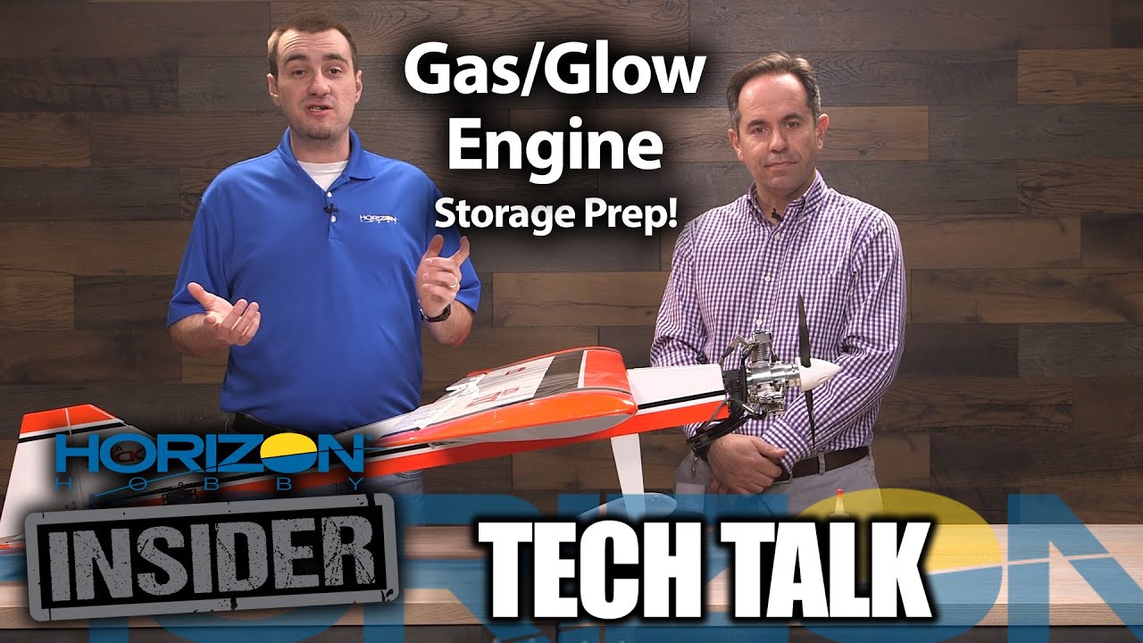 Horizon Insider Tech Talk: Preparing Gas/Glow Plane Engines for Storage