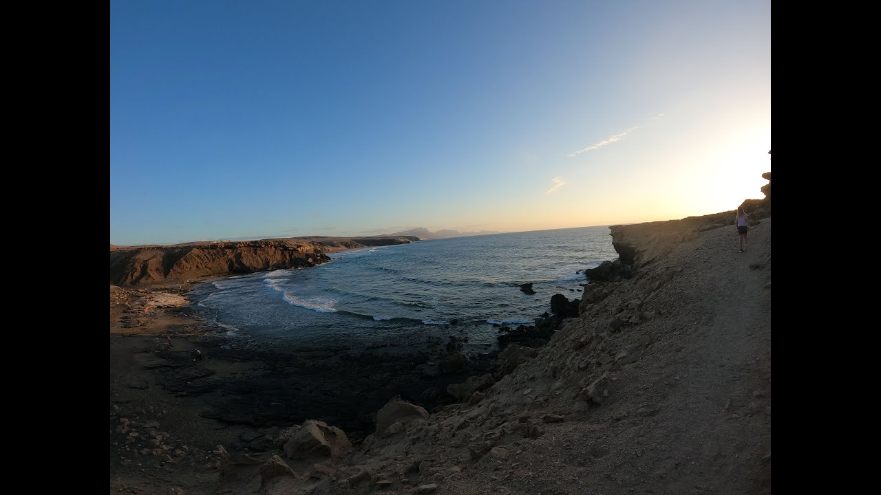 Der Schwarze Strand auf Fuerteventura