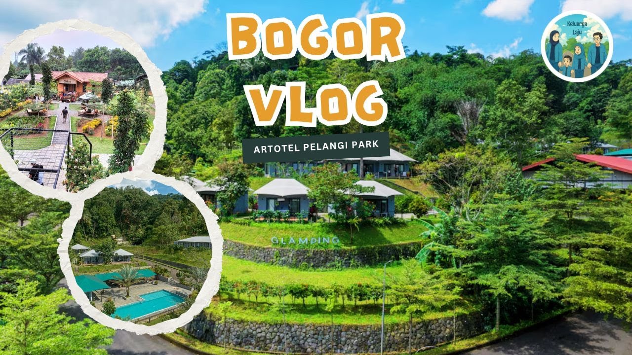 GLAMPING MEWAH DI BOGOR! ARTOTEL PELANGI PARK & KESERUAN DI COLECER GARDEN CAFE