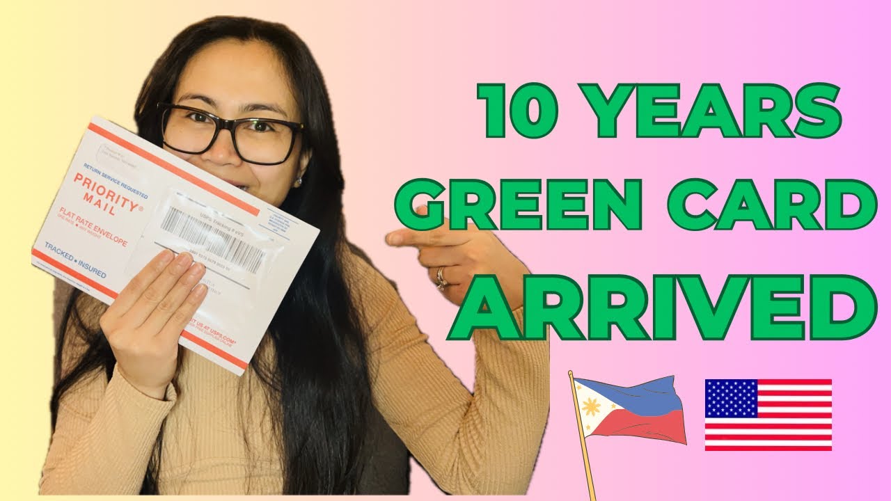 GREEN CARD ARRIVED IN MAIL! 10 YEARS GC + ROC timeline & the process