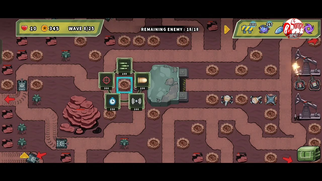 Turret Defense King Stage 704