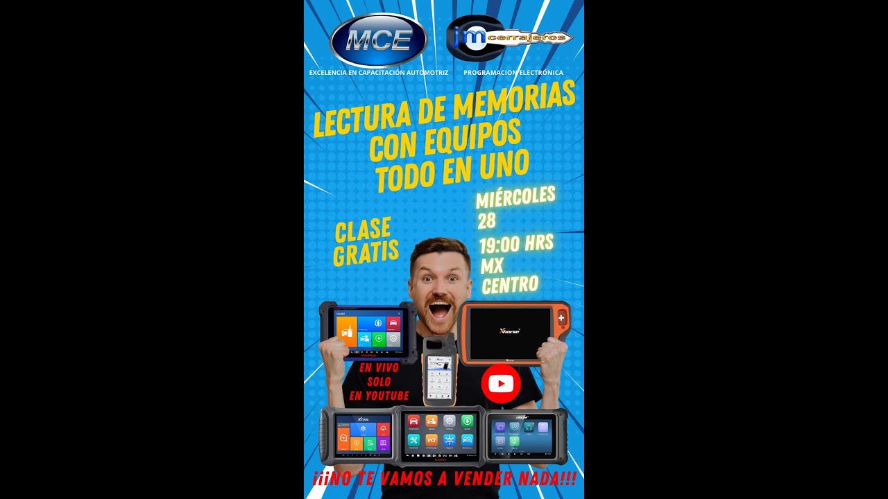 Lectura de Memorias Eeprom con equipo de ultima generación
