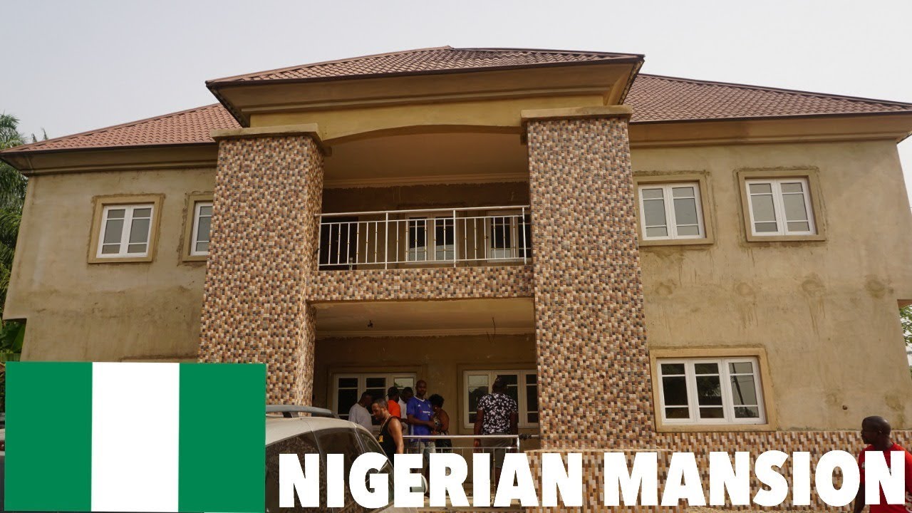 NIGERIA TRIP PART 1 | Mansion Tour in the Village