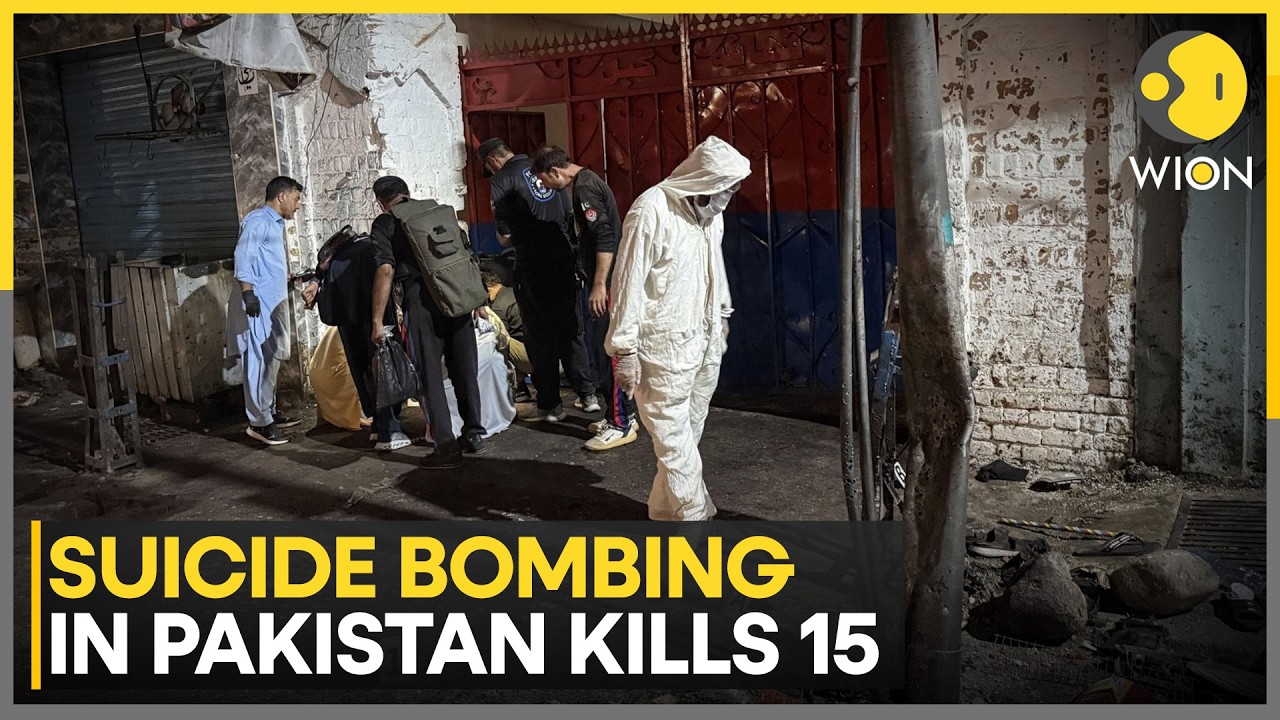 Pakistan Suicide Bombing Kills 15 | Deadly Blast Hits Anti-Terror Protest | WION News