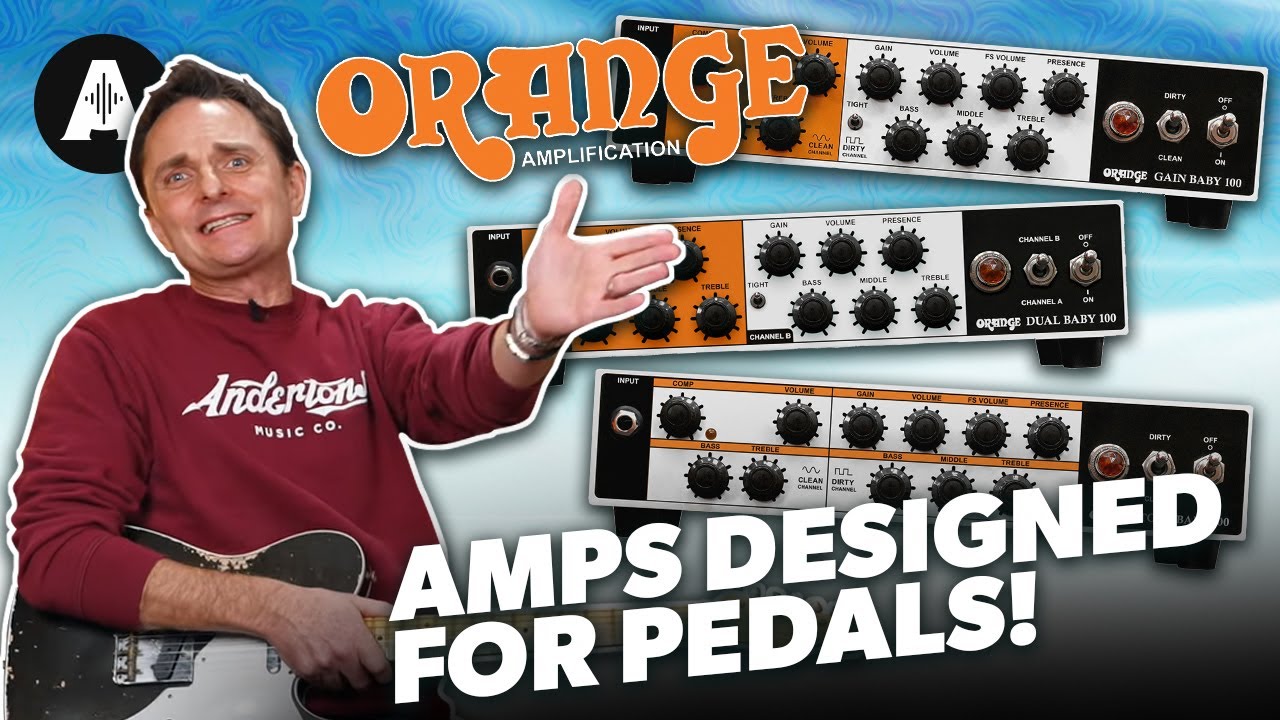 Orange Amps - New For NAMM 2025! | Orange Baby 100 Series & O-Tone 40 Combo