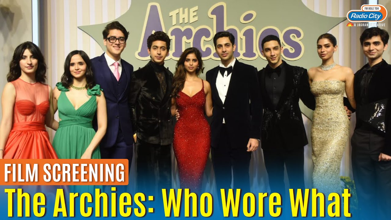 Starry Night at The Archies Screening: Bachchans, SRK-Kajol, Kapoors and More Glam Up the Event!