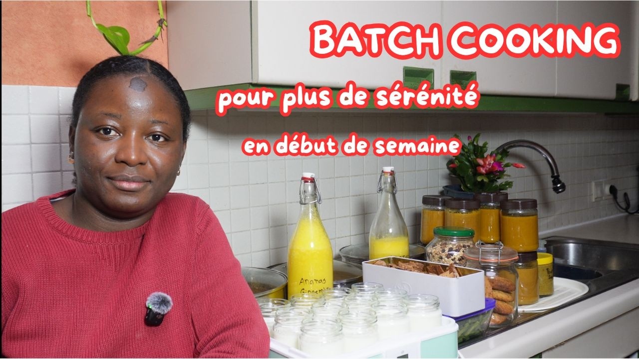 MOTIVATION DU DIMANCHE ✨✨ BATCH COOKING afin d'avoir plus de sérénité en début de semaine 🍂