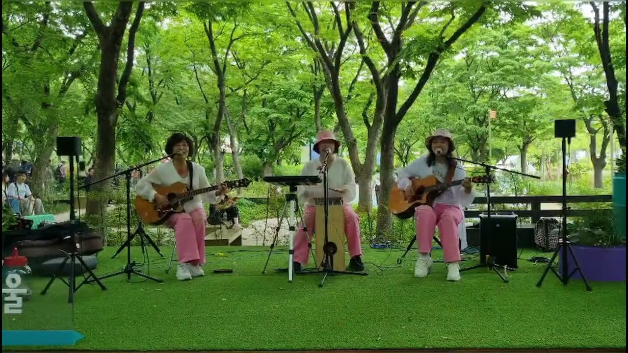 #민들레트리오 - 번안곡메들리 서울거리공연 구석구석라이브 보라매공원 영상