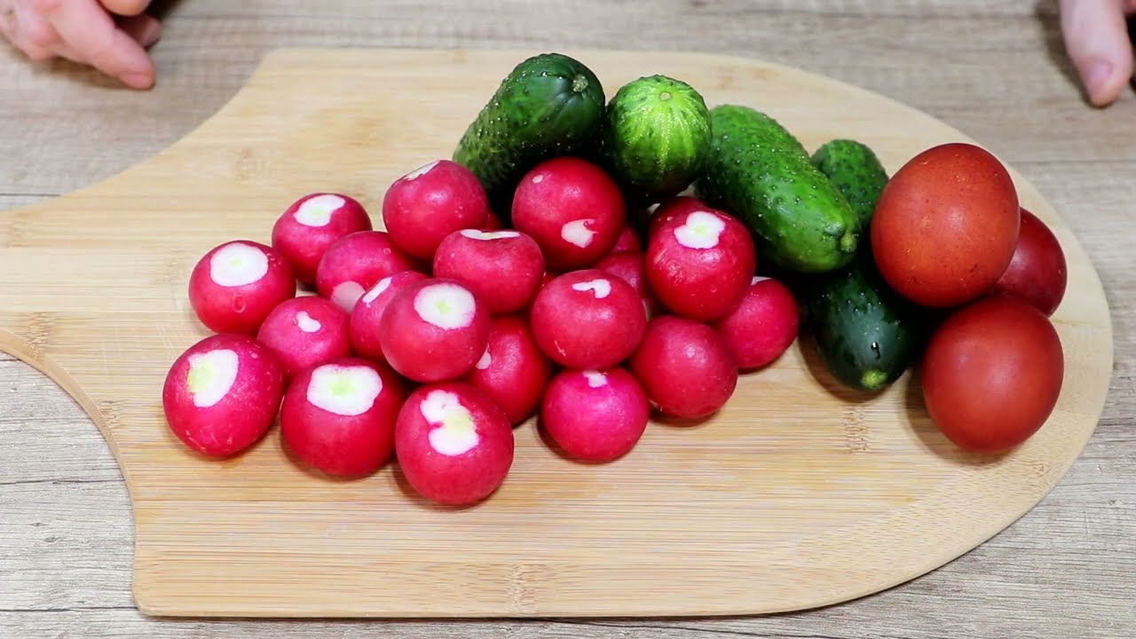 Необычайно ВКУСНЫЙ САЛАТ из РЕДИСКИ! Все будут ПРОСИТЬ этот РЕЦЕПТ!