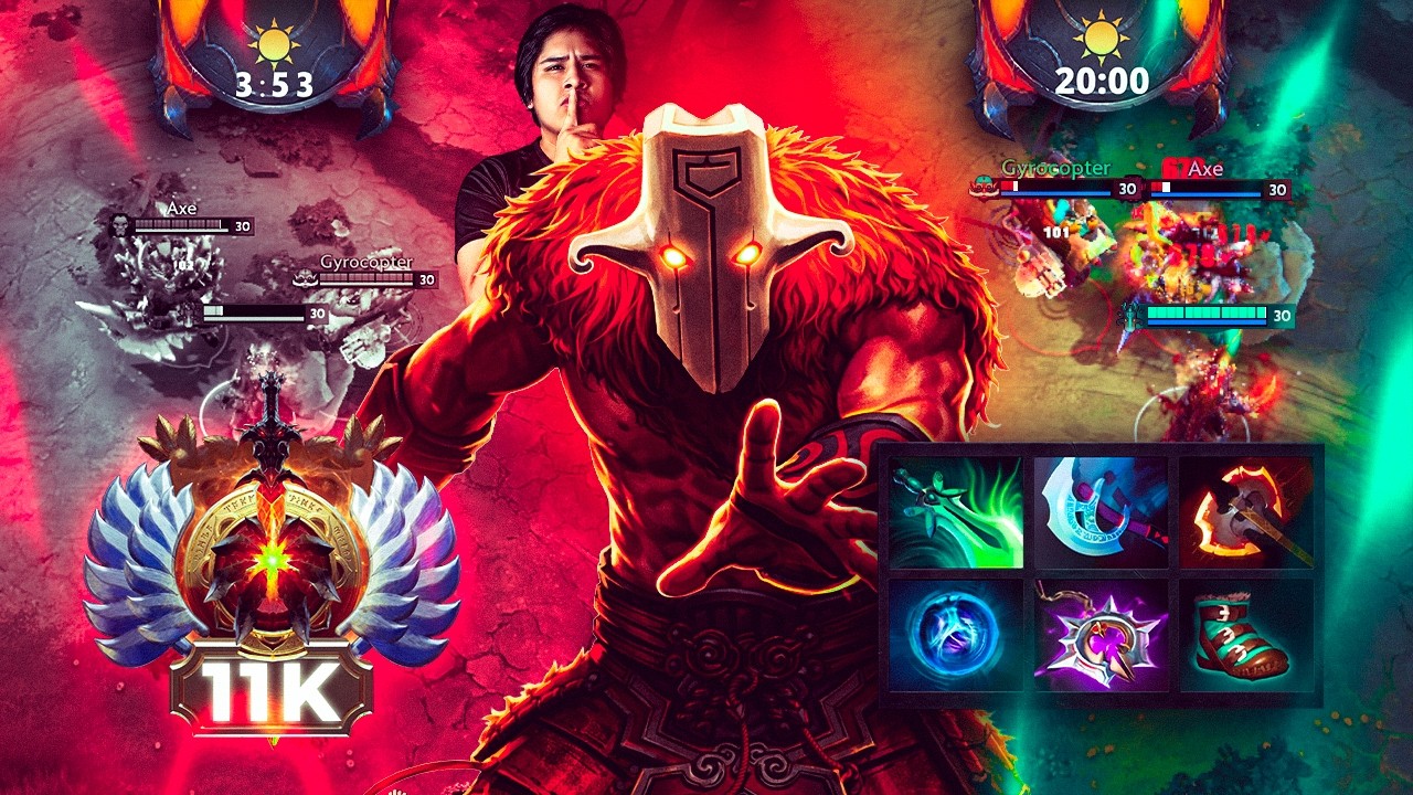 CÓMO CONSEGUIR BATTLE FURY MINUTO 11 CON JUGGERNAUT ⚔️ | GUÍA 12K MMR (PARTIDA COOMPLICADA) #dota2