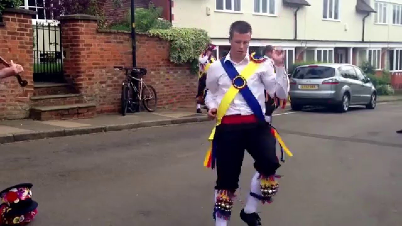 Jockey to the Fair jig (Bampton) - Moulton Morris Men, 2013-06-22