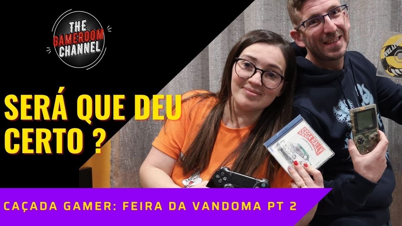 ✅CAÇADA GAMER #1 : FEIRA DO ROLO PORTO (VANDOMA) - PORTUGAL PT2 (TESTAMOS E NEM TUDO CORREU BEM)