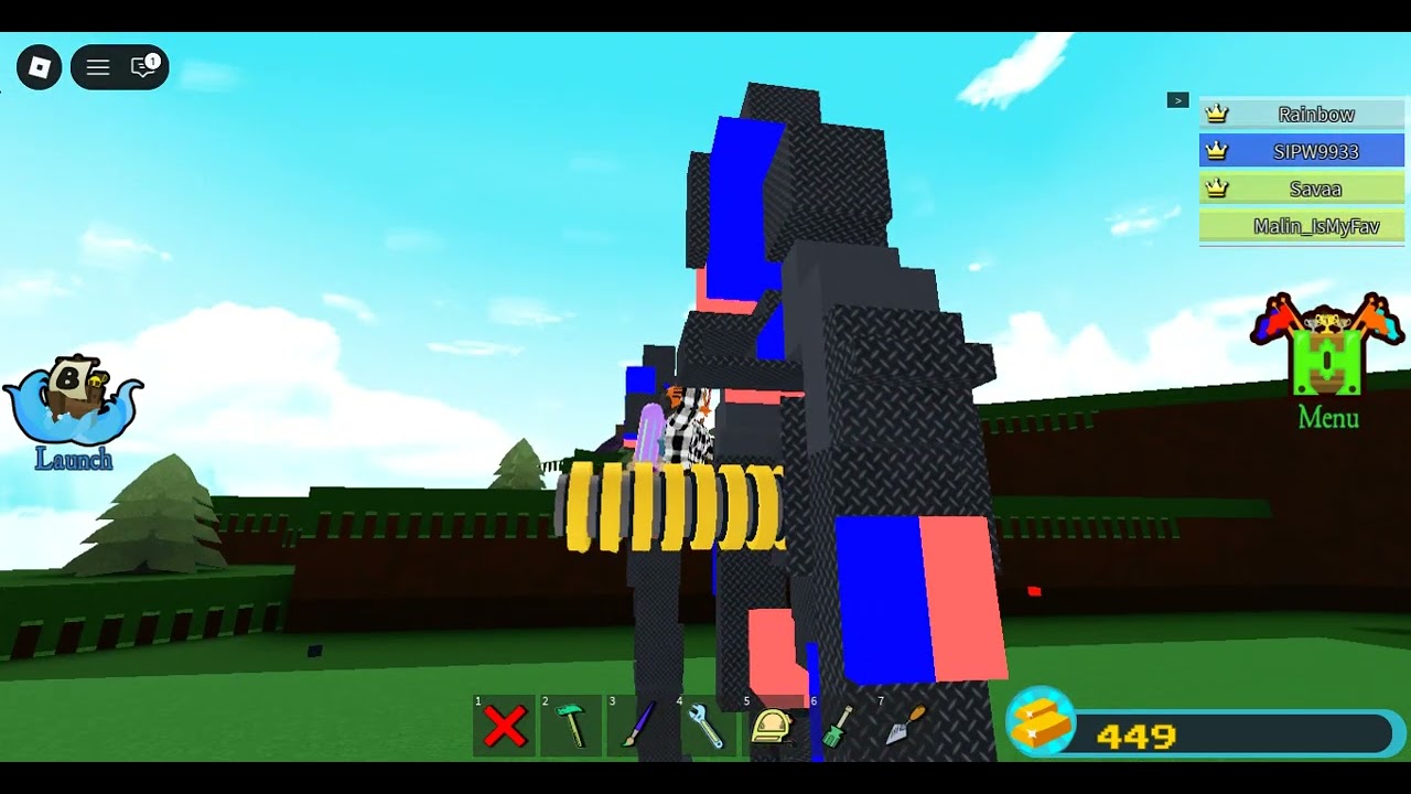 party 3 builld a boat mecha police