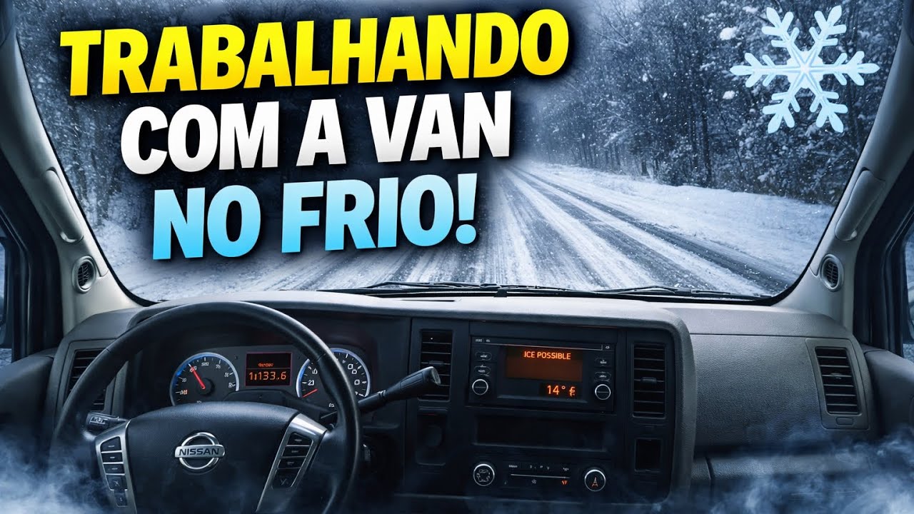 Mais um dia com neve aqui nos Estados Unidos