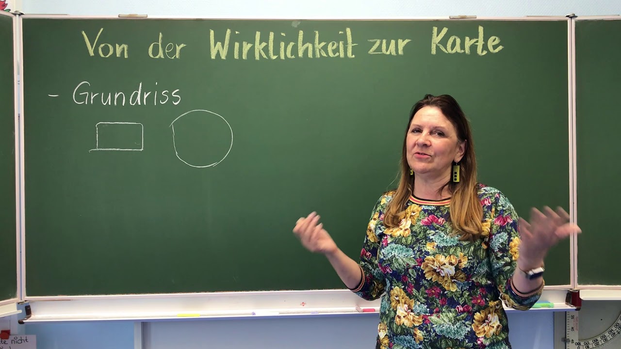 Von der Wirklichkeit zur Karte - Teil 1 - Der Grundriss