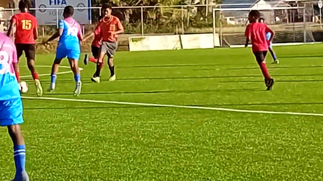 Island star academy vs Eastenders at the AFA turf game end 3-0 for island star...
