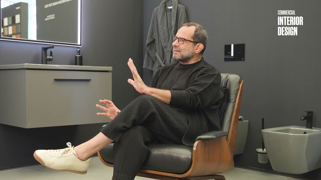 Roberto Palomba, Ideal Standard Chief Design Officer, on the new luxury in bathroom design