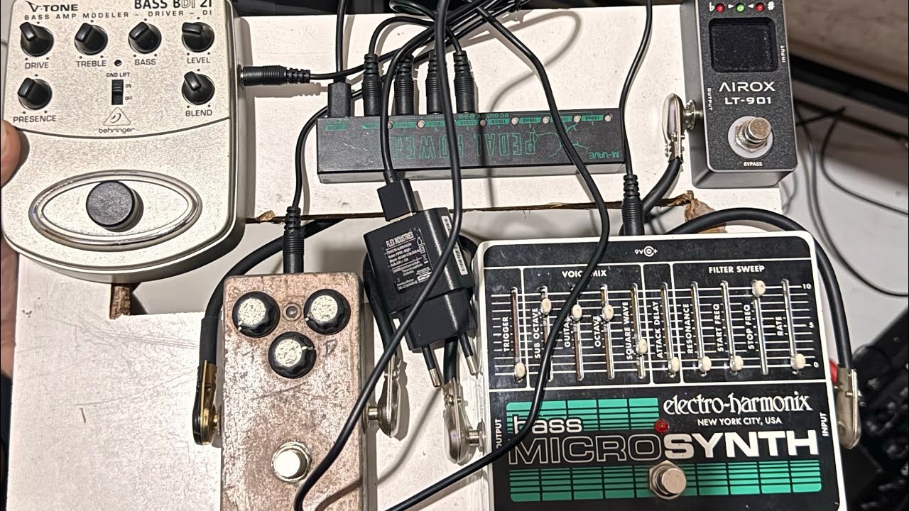 Pedalboard BASS WORSHIP