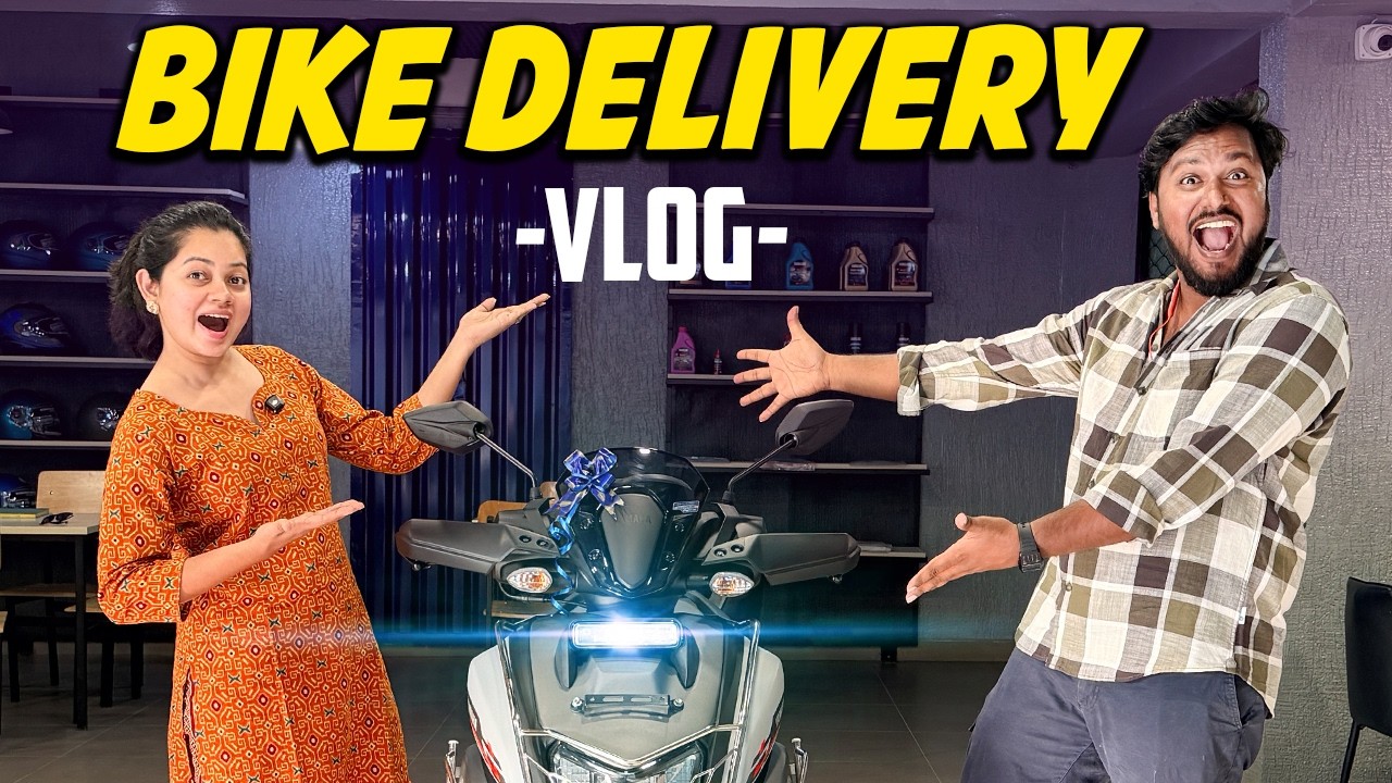 New Scooty Delivery Day 😍 | Anitha Reactions 😂 | First Ride Together 💕|  Tamil Couple Vlog | itsmepg