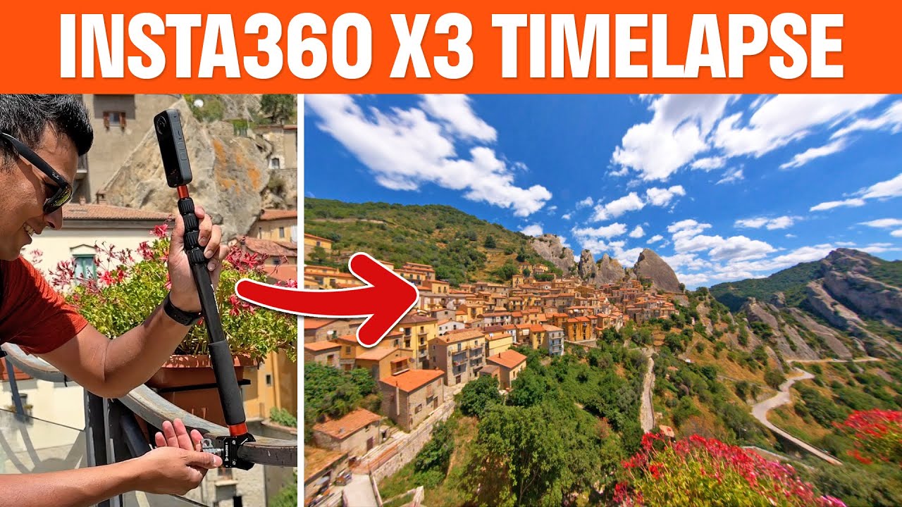 Учебное пособие по интервальной съемке Insta360 X3