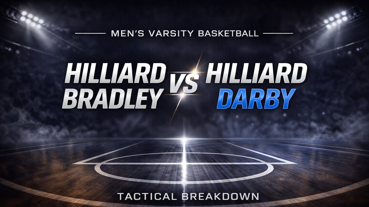 🏀 Game #9: Hilliard Bradley vs Hilliard Darby 🔥 | Tactical Win 66–50 | Full Breakdown