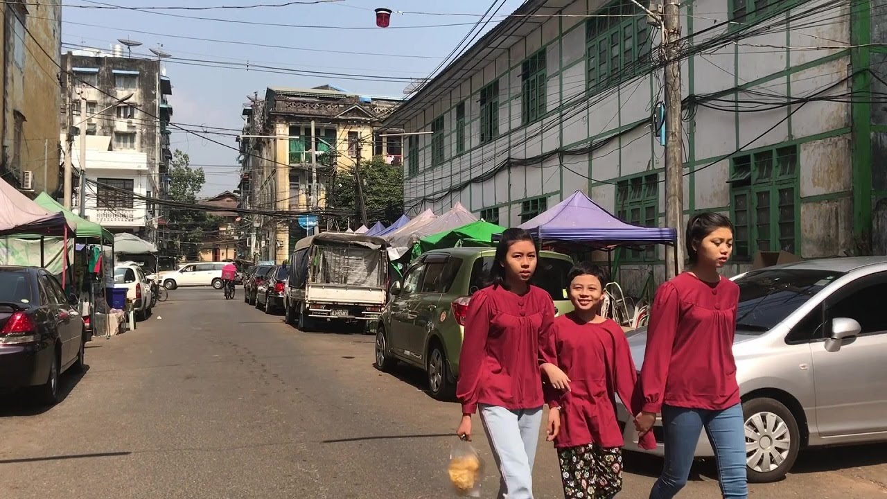 Neighborhoods in Chinatown Yangon 2021 (Part-2)