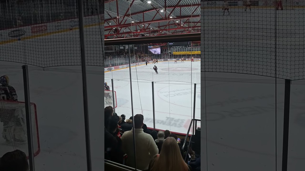 Nybro Vikings mot Kalmar HC. 