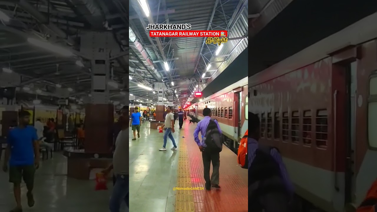 TATANAGAR Railway Station🚉 Jharkhand #shorts #tatanagar #railwaystation #jharkhand #travel #trending