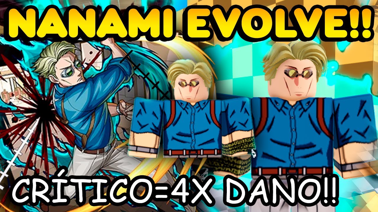 CRÍTICO COM 4X DE DANO E RAGE!! NANAMI 6/4 EYE SORCERER NO ALL STAR TOWER DEFENSE!!