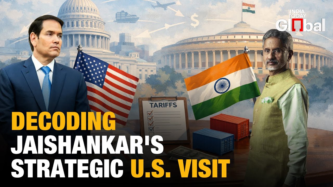 From Tariffs to Trade Deals: Why Jaishankar&rsquo;s US Trip Matters | Can India-US Ties Recover?