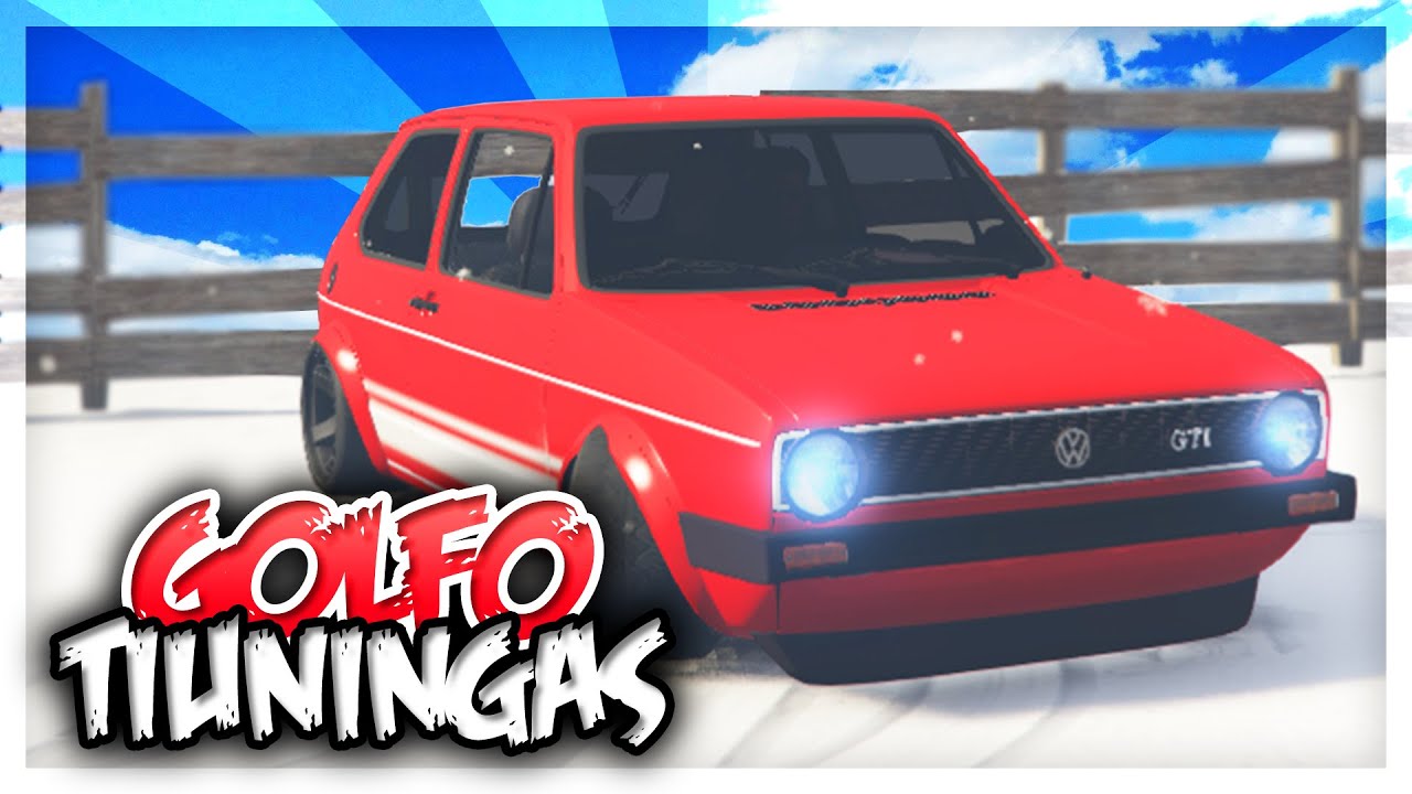 GTA V RP Lietuviškai - GOLFO TIUNINGAS IR PIRMAS NAMAS