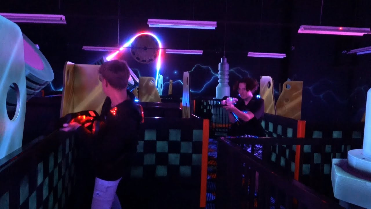 Laser Tag Battle at Andretti Indoor Karting & Games San Antonio