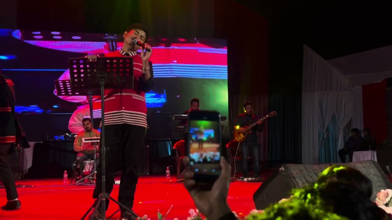 Mipa pomaye mesmering voice //Dev Taid// liveshow at pasighat //gd Vlog