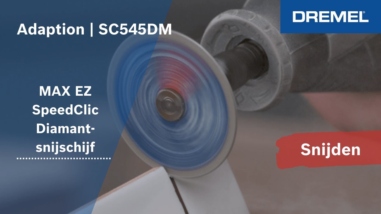Dremel SC545DM, MAX EZ SpeedClic Diamantsnijschijf