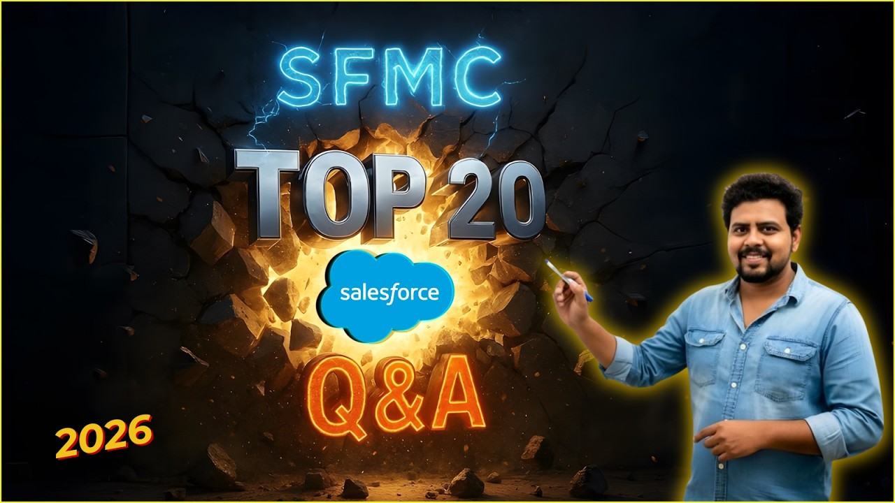 Last-Minute SFMC Interview Prep 2026 | Guaranteed Confidence Boost