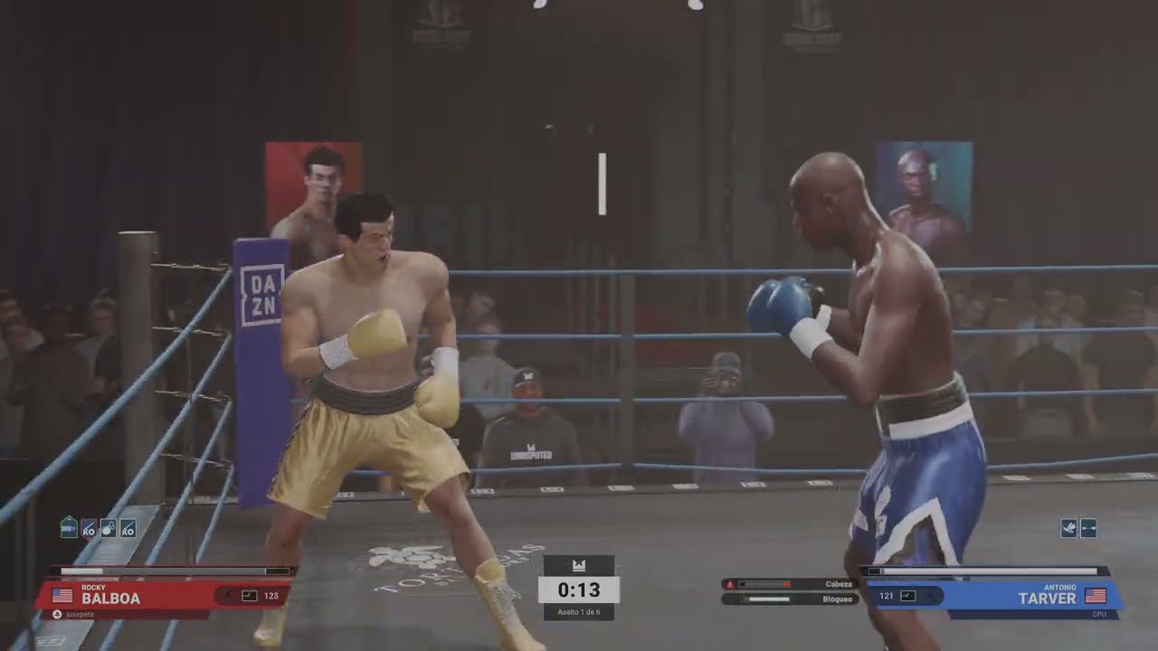 ¡¡Qué paliza !,Rocky balboa modo carrera Undisputed PS5