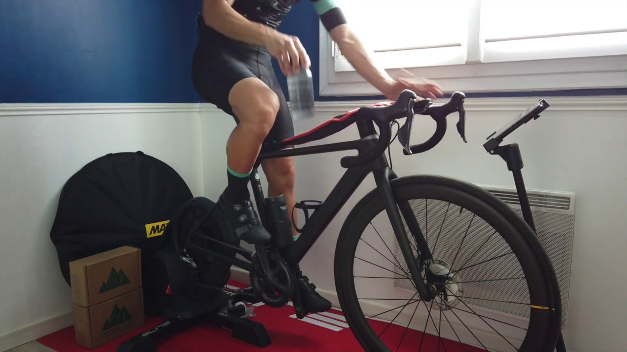 UN EXERCICE HOME TRAINER DU BLOG PEDALEUR !