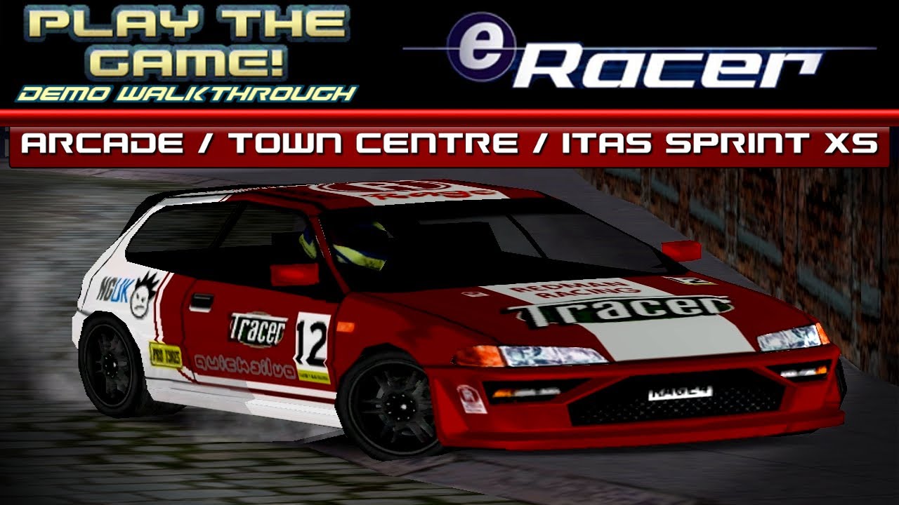 Play the GAME! | eRacer Demo [PC] | [1/2] | Itas Sprint-XS