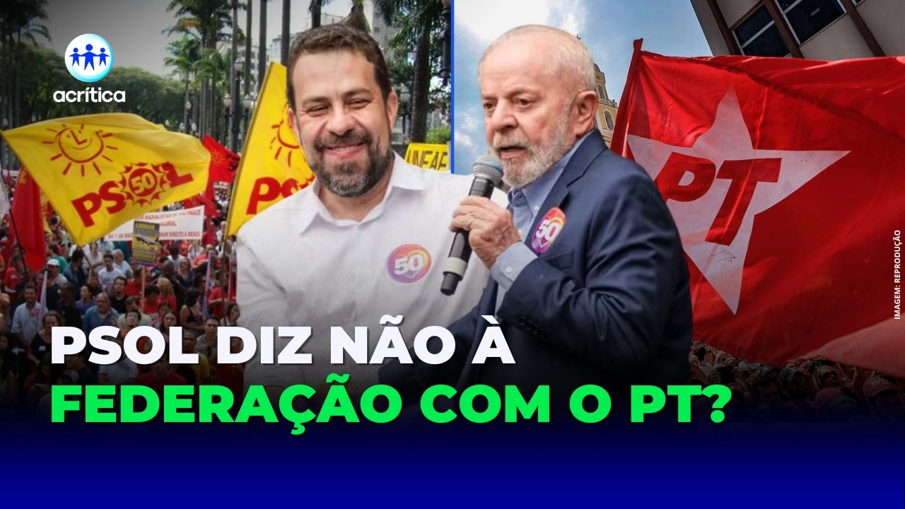 PSOL APOIA LULA NA REELEIÇÃO, MAS DIZ NÃO À FEDERAÇÃO COM O PT